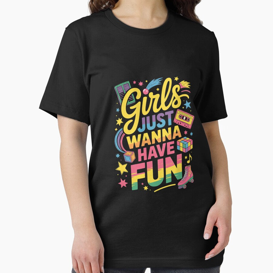 80's Girls Just Wanna Have Fun Nostalgia 1980s 18 by MarkLeedsArt