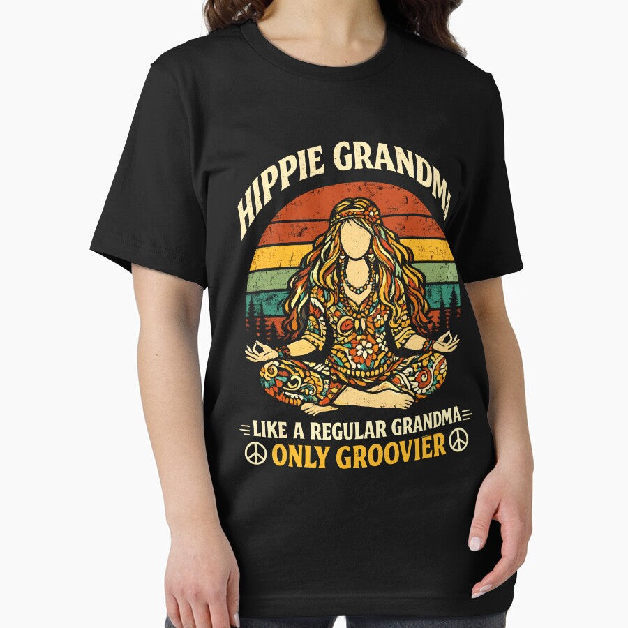 Hippie Grandma Like A Regular Grandma Only Groovier by RyuEssence