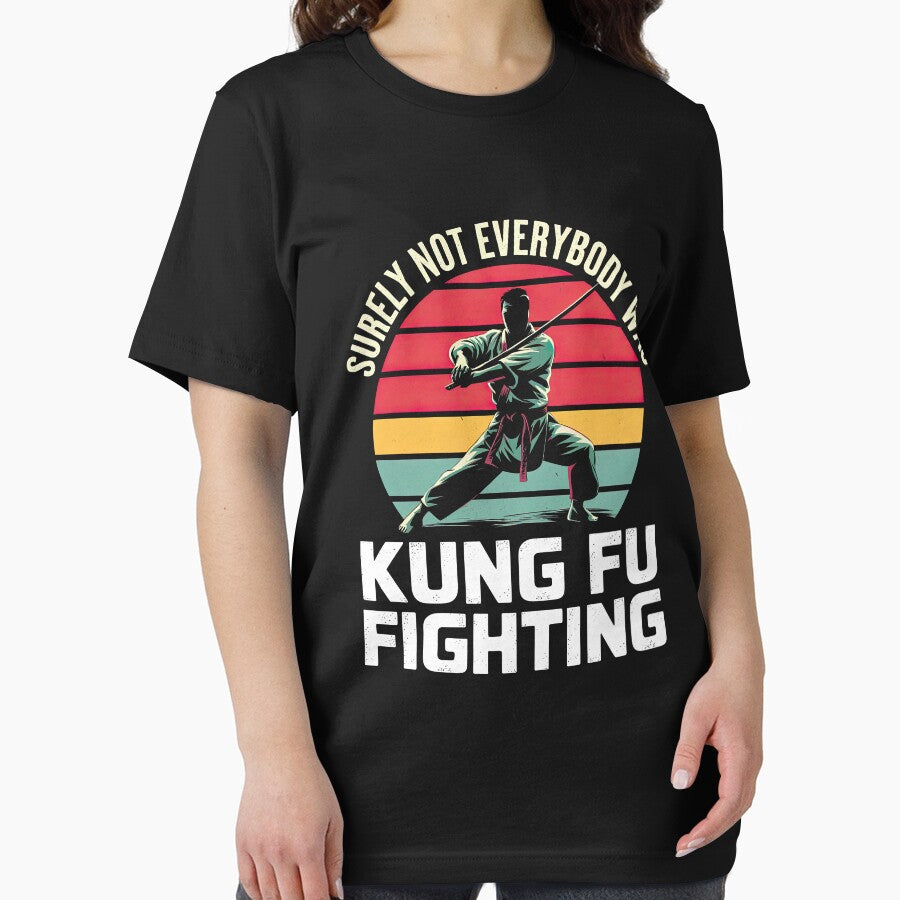 Vintage Surely Not Everyone Was Kung Fu Fighting by teeturle