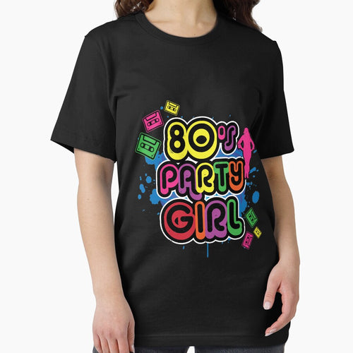 80s Party Girl Vintage Retro Eighties Costume by Hananiah Merch