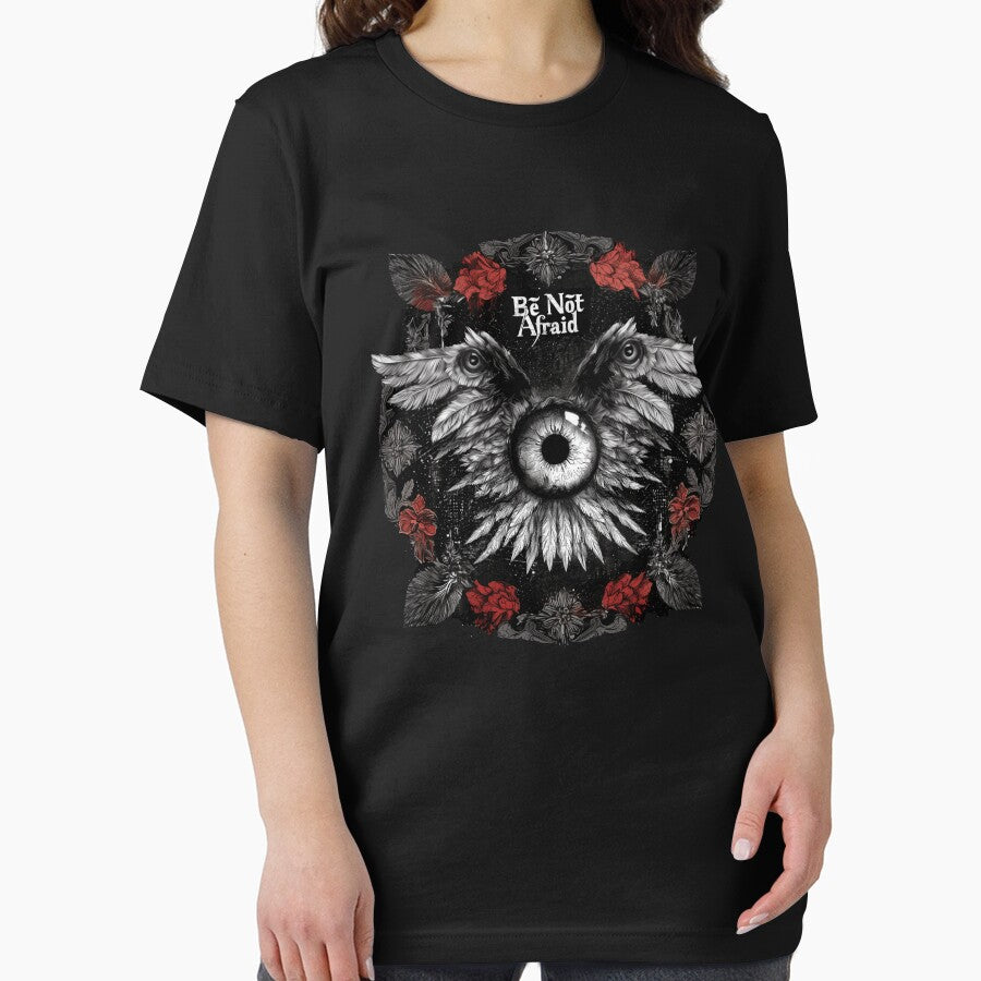 Be Not Afraid Biblical Angel | Metal Gothic Grunge Christian Art by Blood Washed Apparel