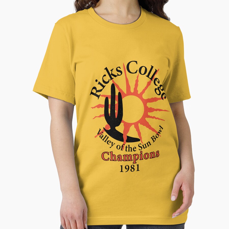 Rick's College - Valley of the Sun Bowl Champions 1981 by Primotees