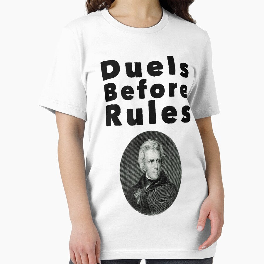 Andrew Jackson Funny President Tshirt by DianeArner