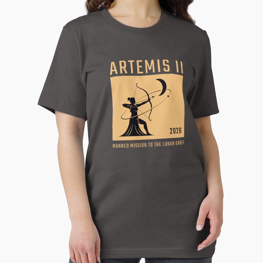 Artemis Goddess Moon Mission 2026 Manned Lunar Orbit Art Artemis 2 by KiwiRider