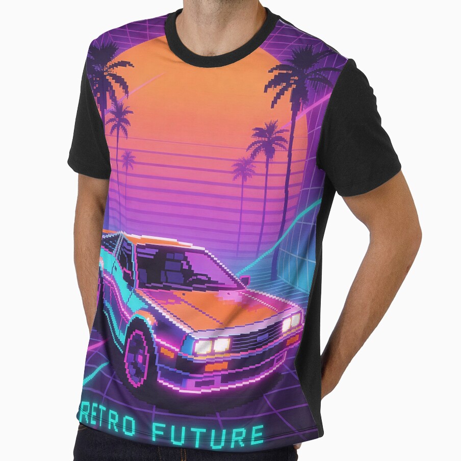 Retro Future Synthwave by RetroSynthwaveDesigns