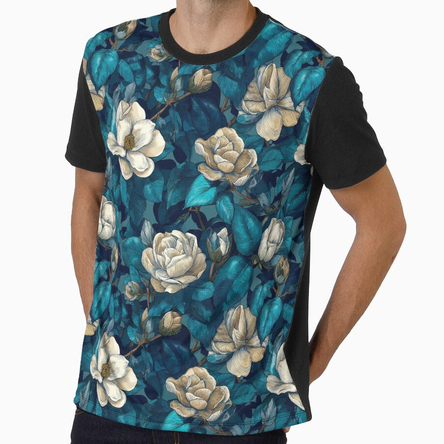 Unique Gardenias Flower - Flower Floral Pattern  - Unique Gifts by RoyalStarsPatts
