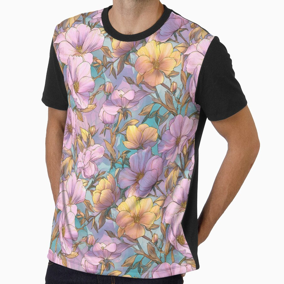 Chic Gardenias Texture  - Birth Flower Pattern  - Christmas Gifts For Men by RoyalStarsPatts
