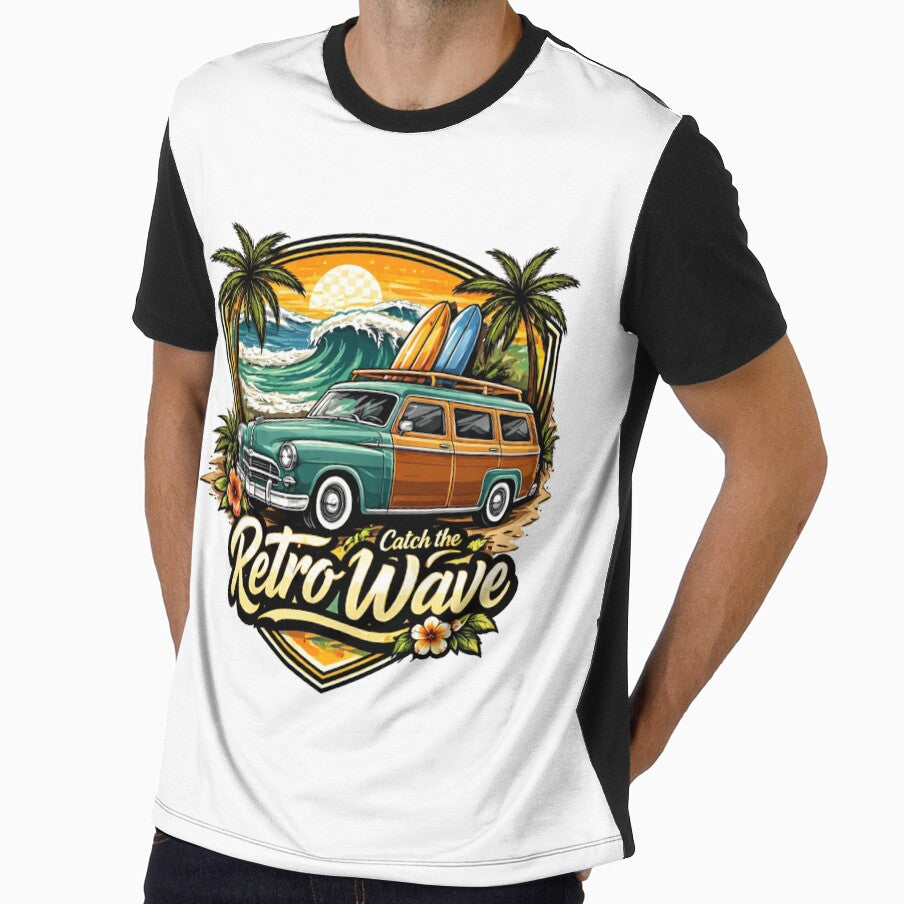 Retro Wave by RisingWolfStudio