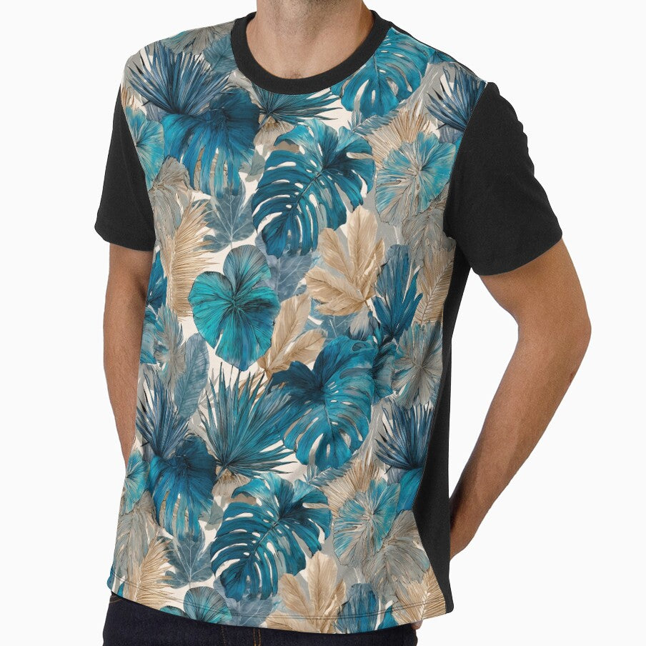 Bold Tropical Floral  - Botanical Garden Pattern  - Mother'S Day Gift Ideas by RoyalStarsPatts