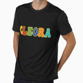 ❤️ CLEORA Personalized Name Wavy Retro Shirt, Coffee Mug, Sticker Gift by HelixPedia