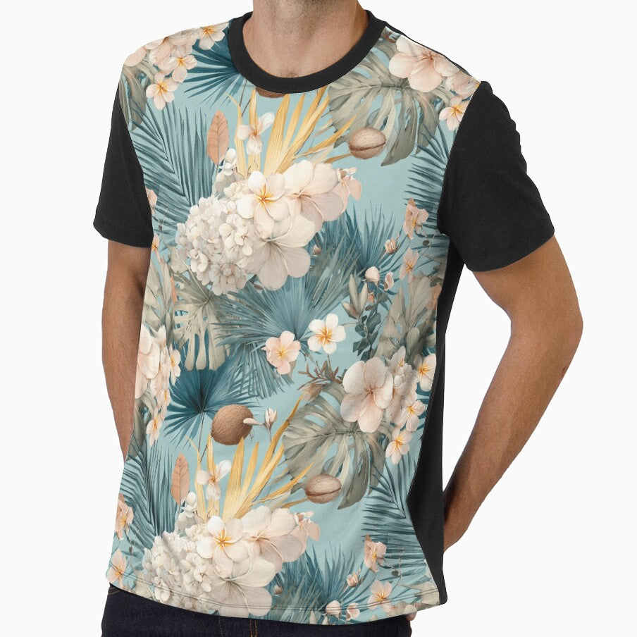 Beautiful Tropical Flower - Flower Floral Pattern  - Best Gifts For Men by RoyalStarsPatts