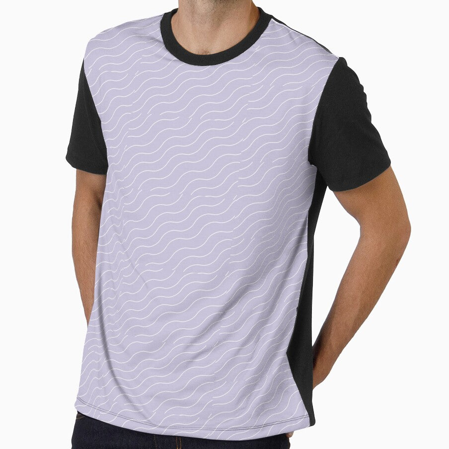 Cute Purple Squiggly Lines Aesthetic Items by GoodJobLola
