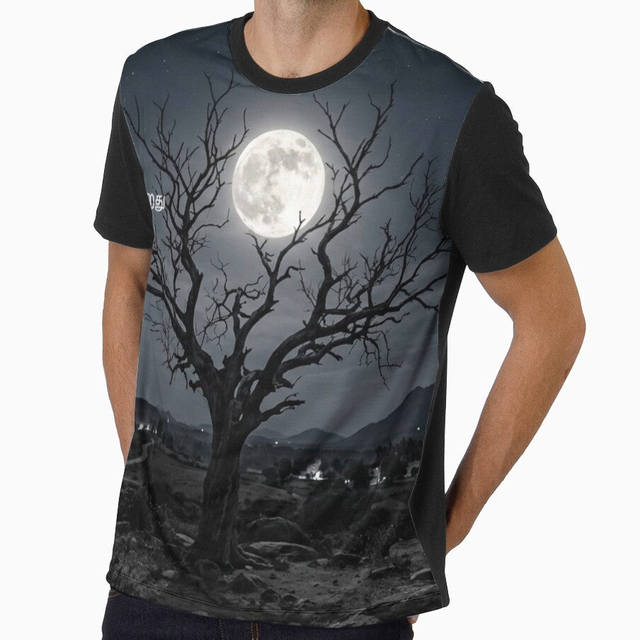 Moon as leaves of Tree by jeevi1987