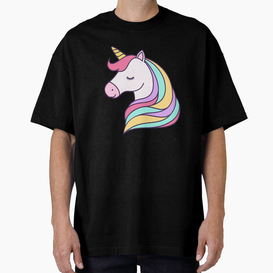 Cute Unicorn Face by Esmilna Castillo