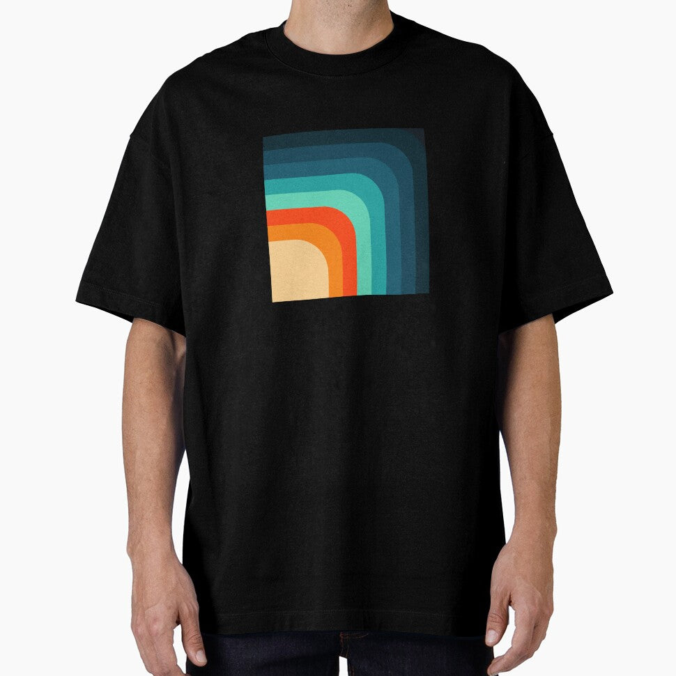 70s Retro Color Geometric Vintage Pattern by ind3finite