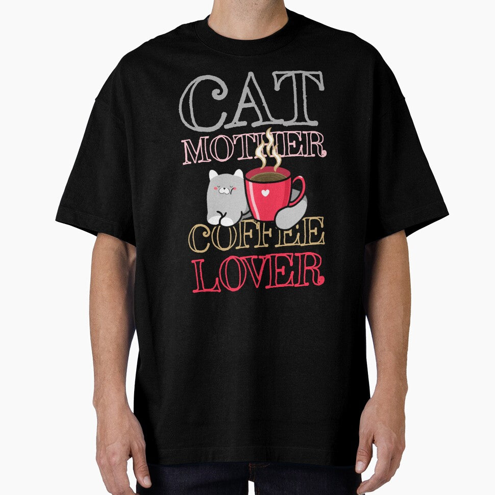 Cat mother coffee lover by Drzamag