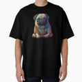 Funny pug hippie by AnimalArtPhotos