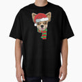 Funny Christmas Dog Xmas Santa Chihuahua Holiday Gift by haselshirt