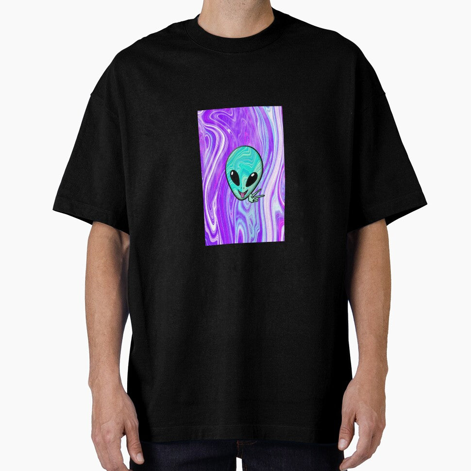Psychedelic Alien Phone Case by christensart
