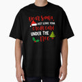 Dear Santa Leave Your Credit Card Under the Tree Christmas T-Shirt by AllStarMerch