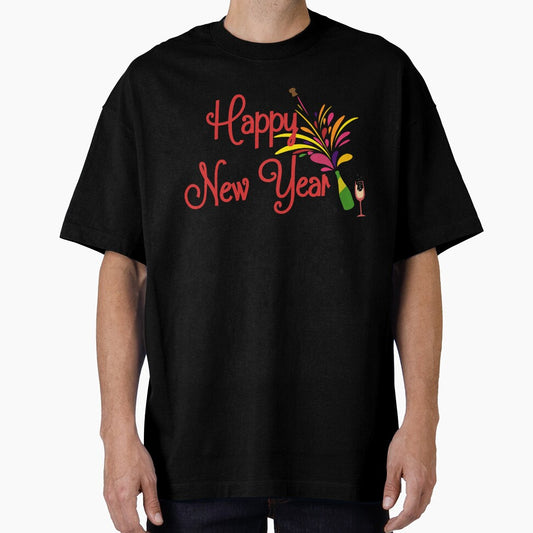 Happy New Year T-Shirt for Men and Women by AllStarMerch