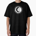 Melting moon with stars and sun by Fran Fryberg