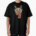 Funny Christmas Dog Xmas Reindeer Pug Holiday Gift by haselshirt