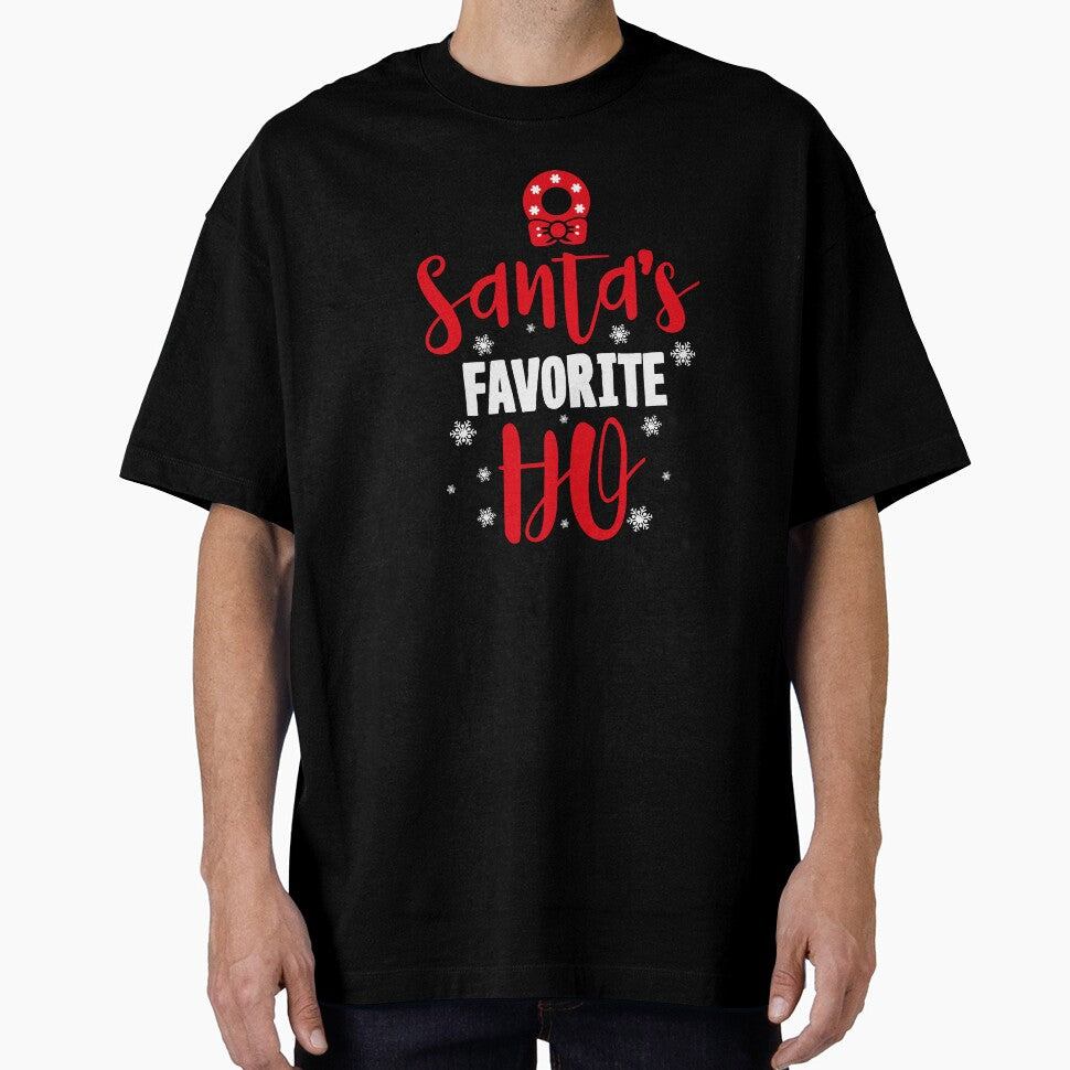 Santa's Favorite Ho Funny Christmas T-Shirt by AllStarMerch