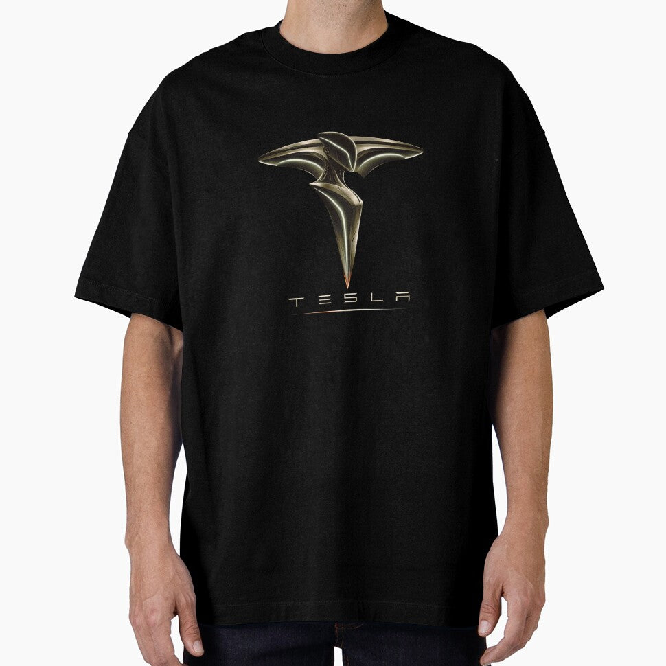 tesla logo art by TEEJAMBOREE