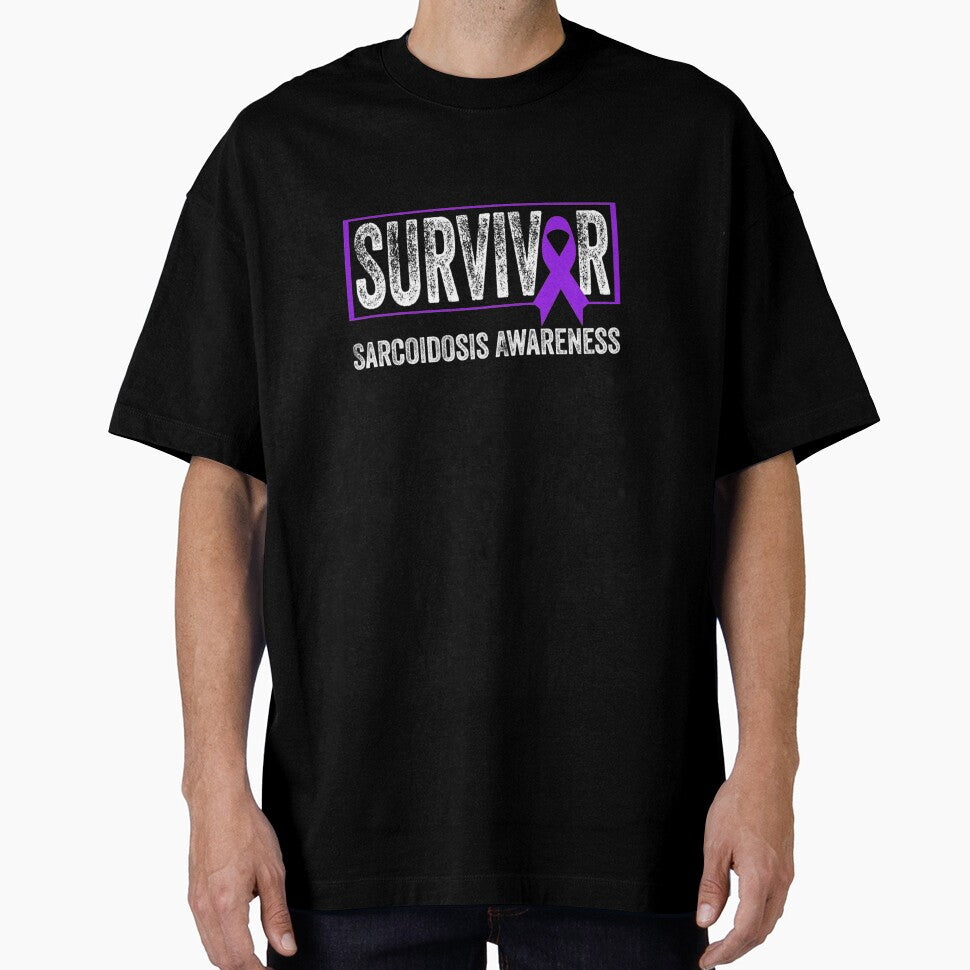 Sarcoidosis-Awareness-Shirt-Sarcoidosis-Awareness-Survivor-Long-Sleeve by kfhe247