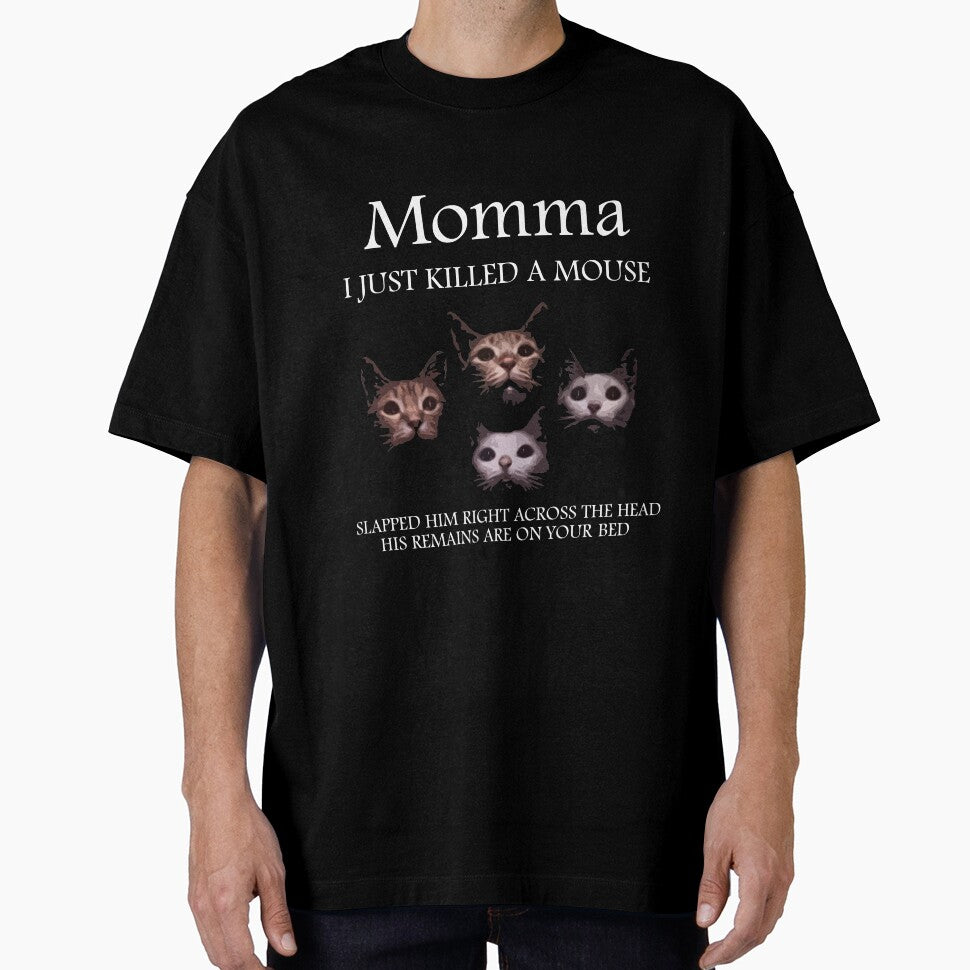 Momma i just killed a mouse by DuckinFunny