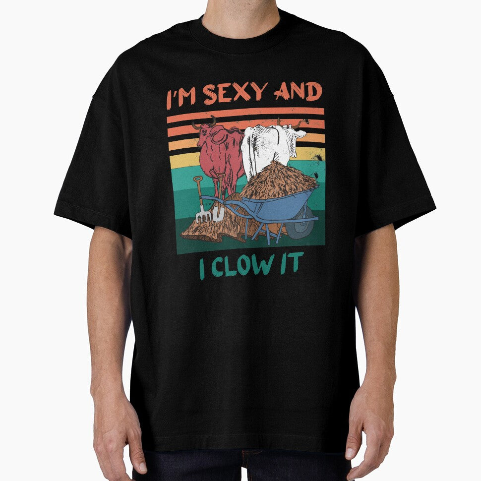 Vintage Cattle Dung Clow Cow Manure Ranch Owner Sexy Farmer by TheAplus