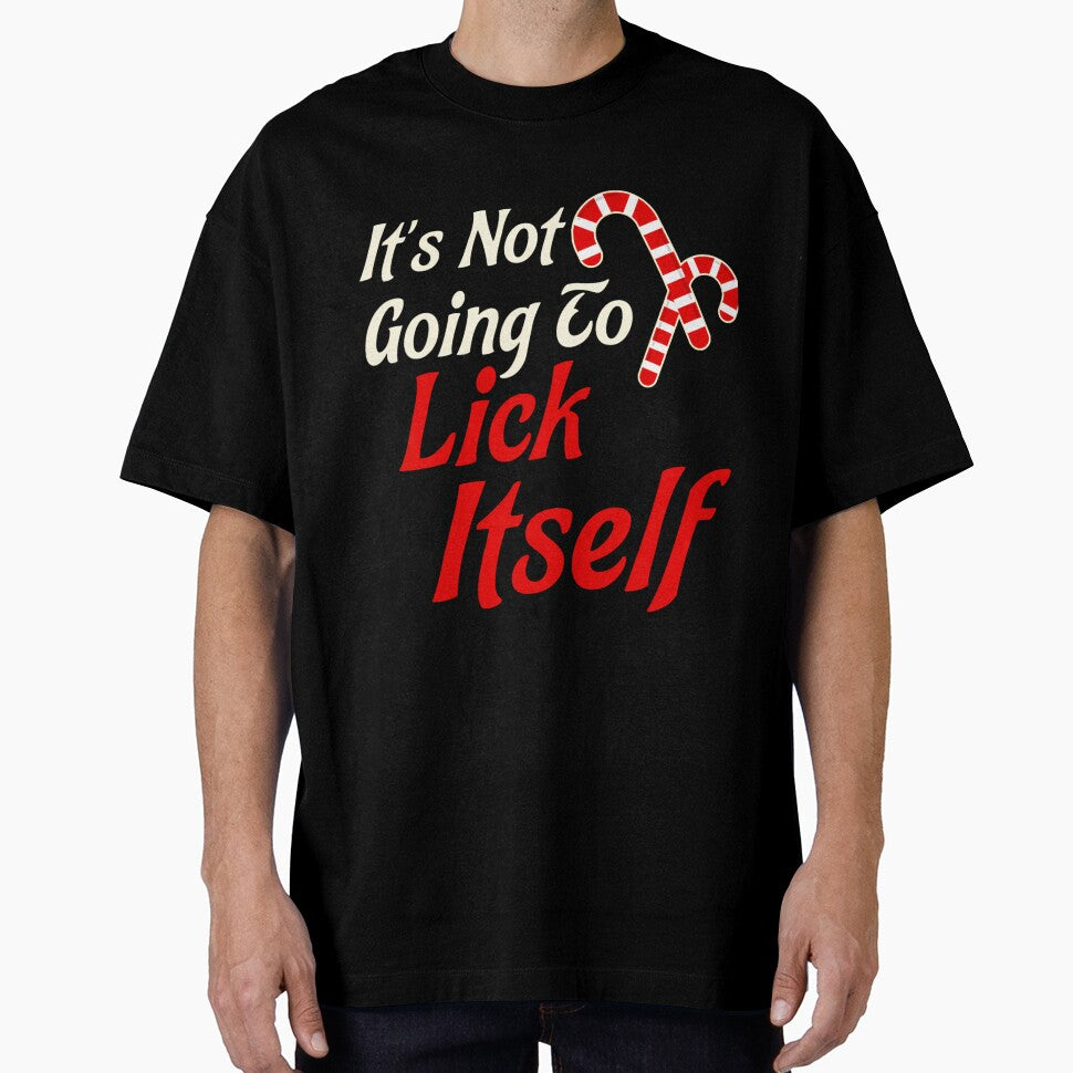 It's Not Going to Lick Itself Adult Short Sleeve Funny Christmas by dortuhayezh
