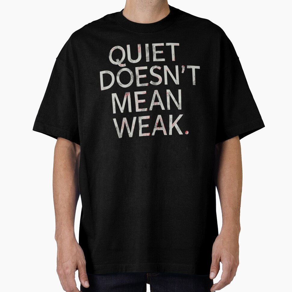 Quiet Doesn’t Mean Weak – Minimal Statement Typography by Bee-Keej8
