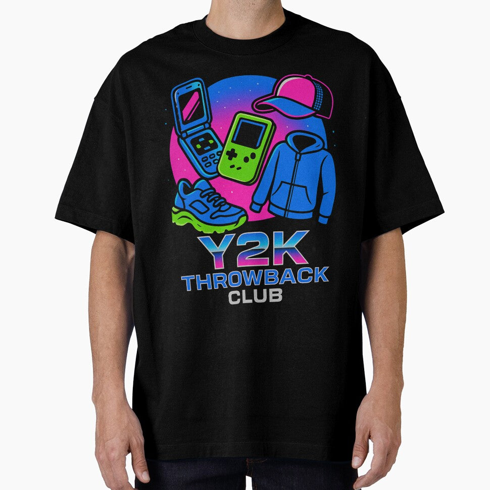 Y2K Throwback Club - Retro 2000s Nostalgia Aesthetic by HROC