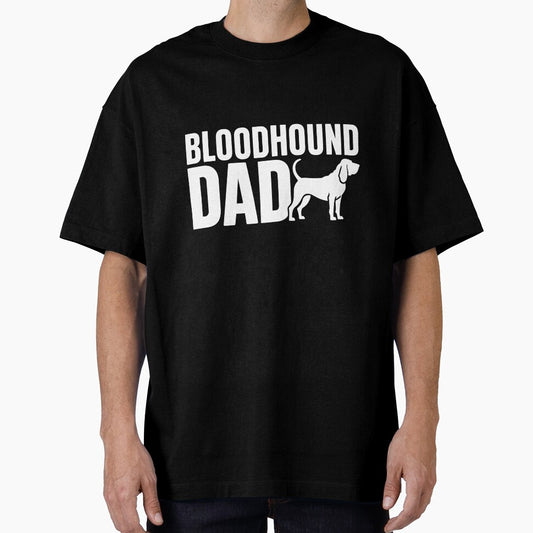 Bloodhound Dad by theartfulaspie