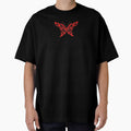 Cyber y2k butterfly red by tuniga