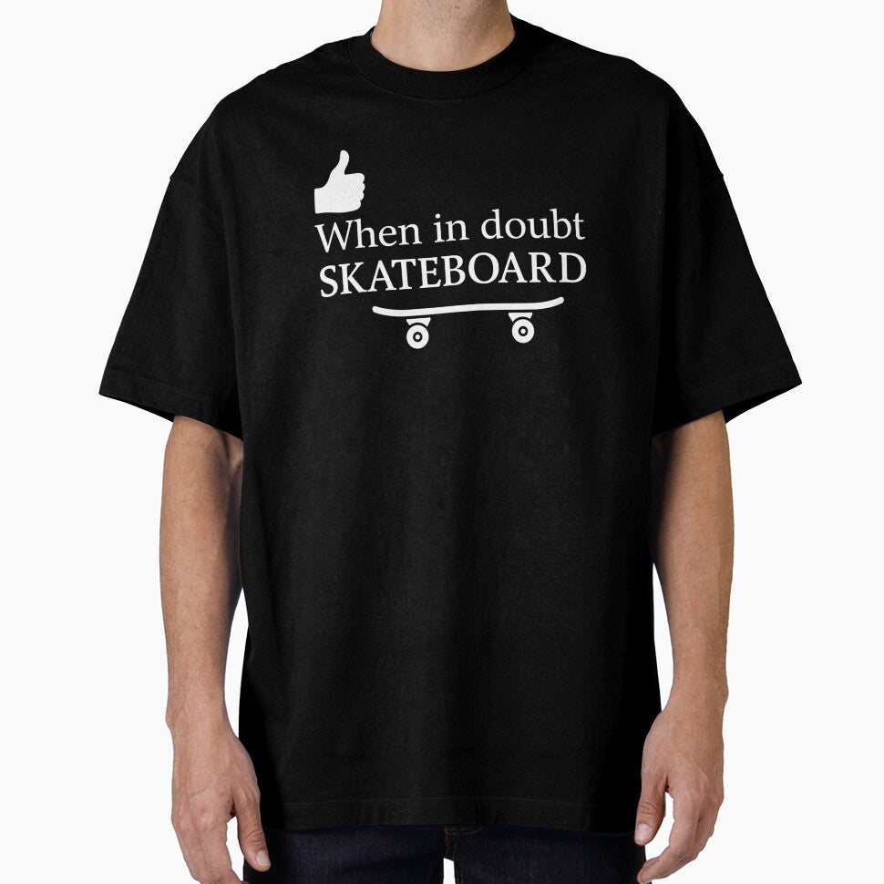 When in Doubt, Skateboard – Minimalist Vibes by yoursnotably