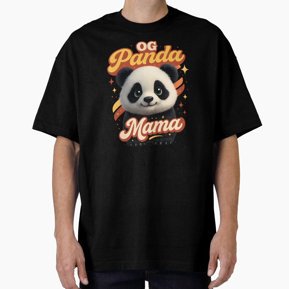 OG Panda Mama Art design | Viral Trending Panda Mama | Kids Hoodie and T-shirt by Holadiseno