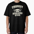 Trophy Never Heard Of Her Fantasy Football Shirt Funny League Loser Sacko Trophy Joke Tee by Grayson809