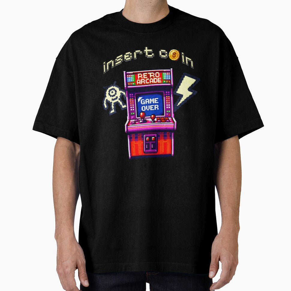 Insert Coin to Continue – 8-Bit Gamer Aesthetic by 90sForever