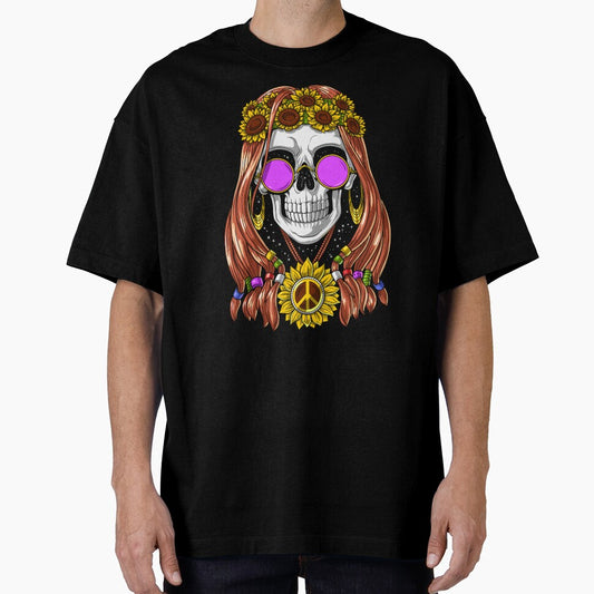 Hippie Skull by underheaven