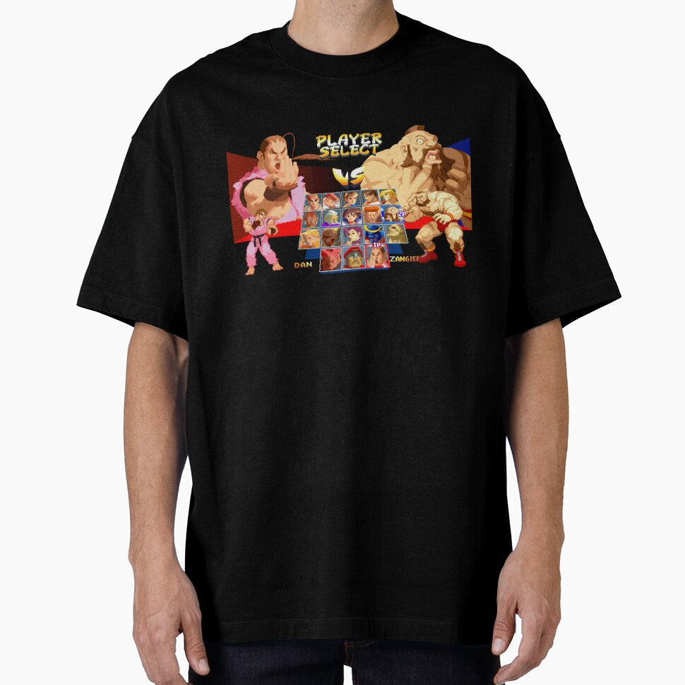 Street Fighter Alpha / Zero 2 Character Select Screen Dan vs Zangief by retropixels06