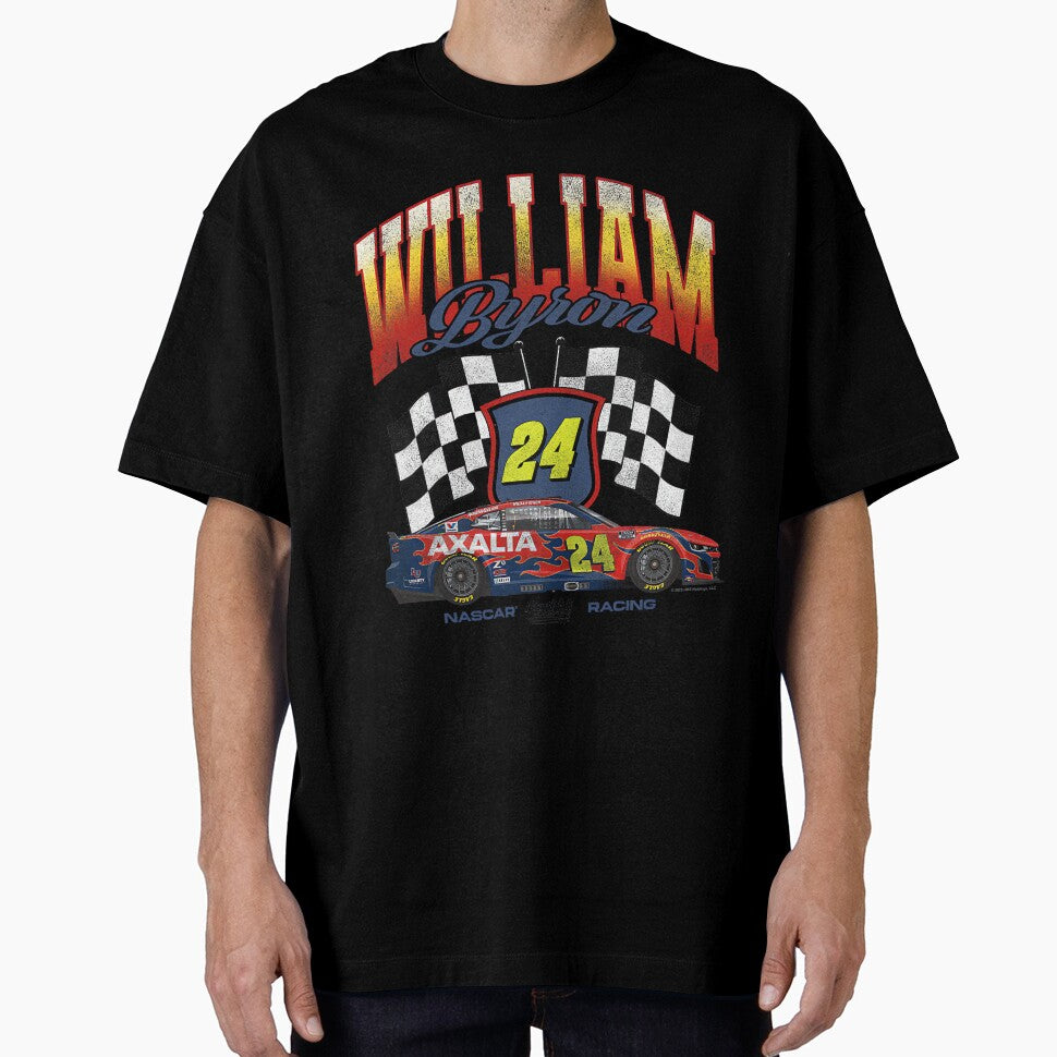 Hendrick Motorsports William Byron 24 Racing Nascar Camaro Premium Tri-Blend by MichelleELawren