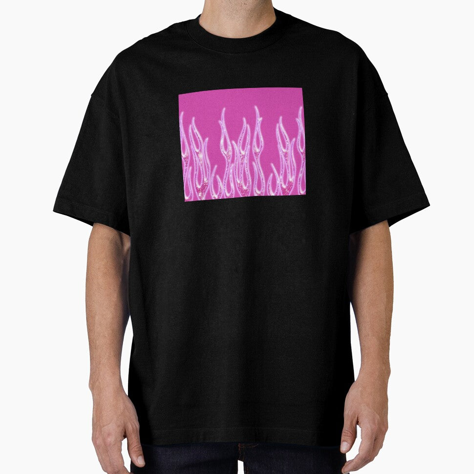 Pink Flames y2k by ind3finite