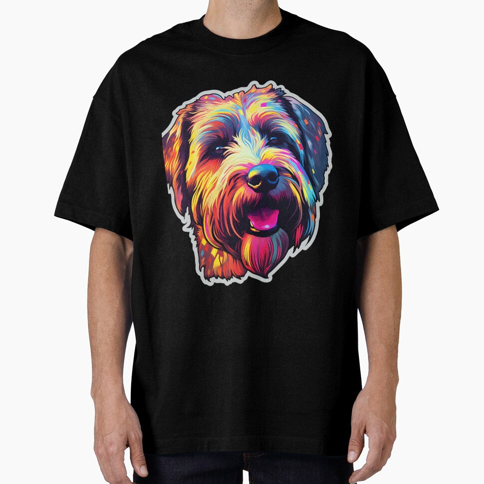 Neon Soft-coated Wheaten Terrier by CUTEDOGGIEZ