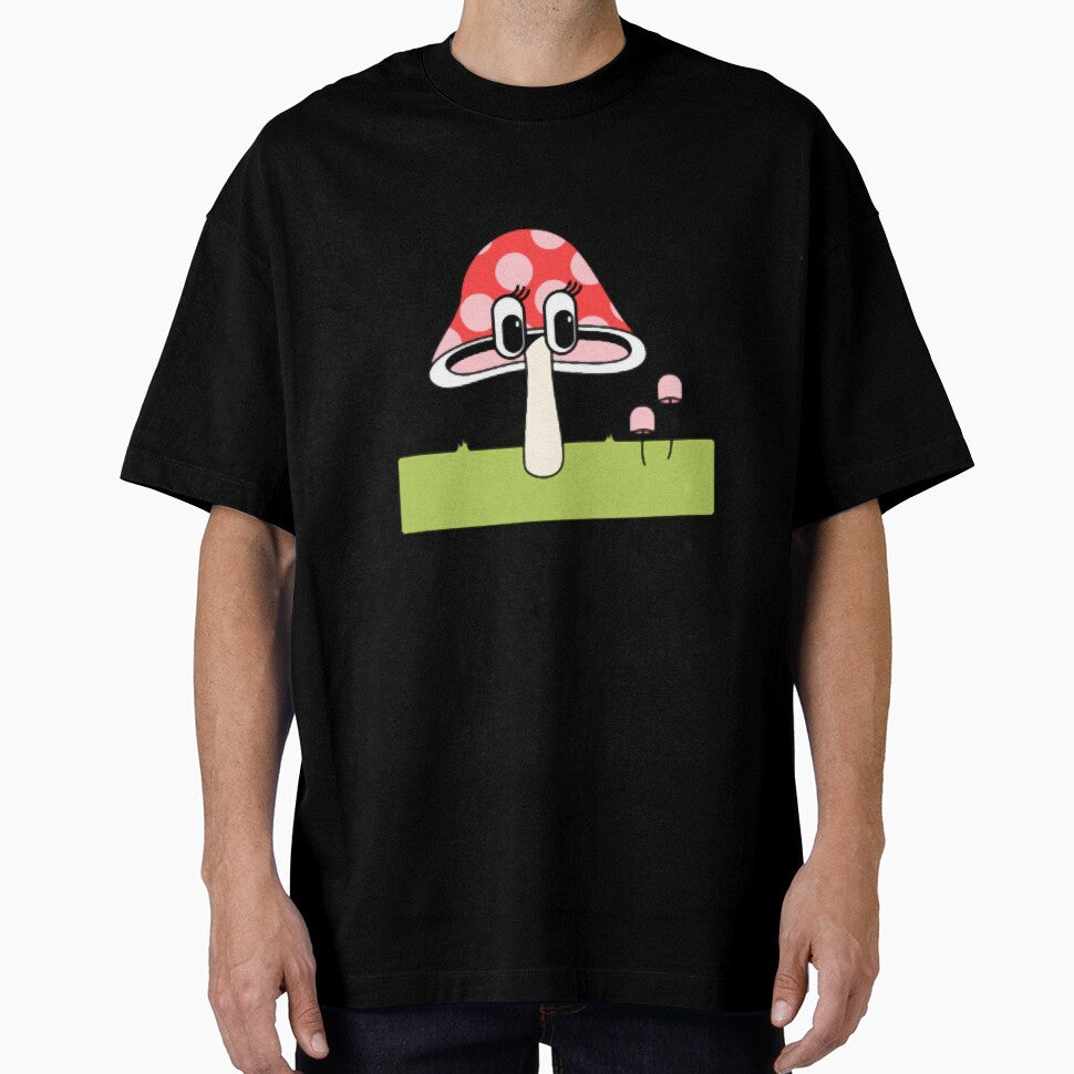 Pink Mushroom Oversized by storefficial