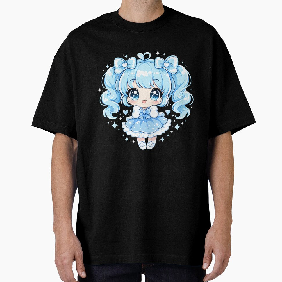 Goth Kawaii Girl – Cute Chibi Anime Aesthetic by PaulaDesignCo