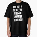 Nerd Cat I'm Not a nero I'm just smarter than you nerd cat with glasses by SlocifieShop