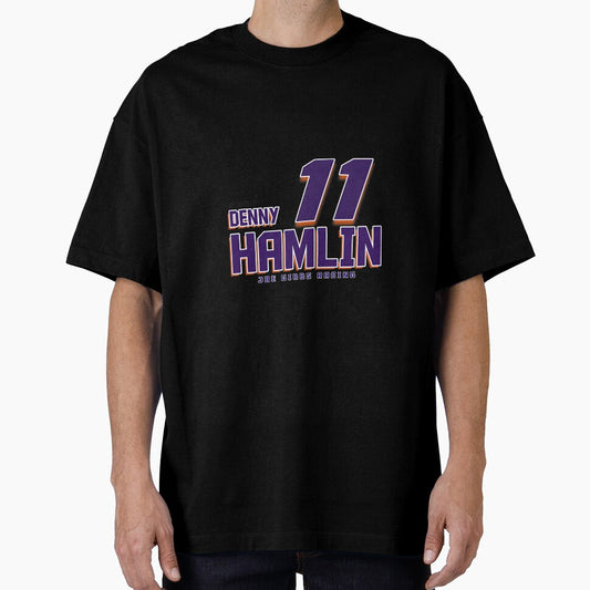 NASCAR - Denny Hamlin - Carbon Fiber Premium Tri-Blend by MichelleELawren
